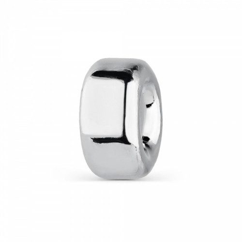 Abalorio Tope Plata y Silicona - 9095653
