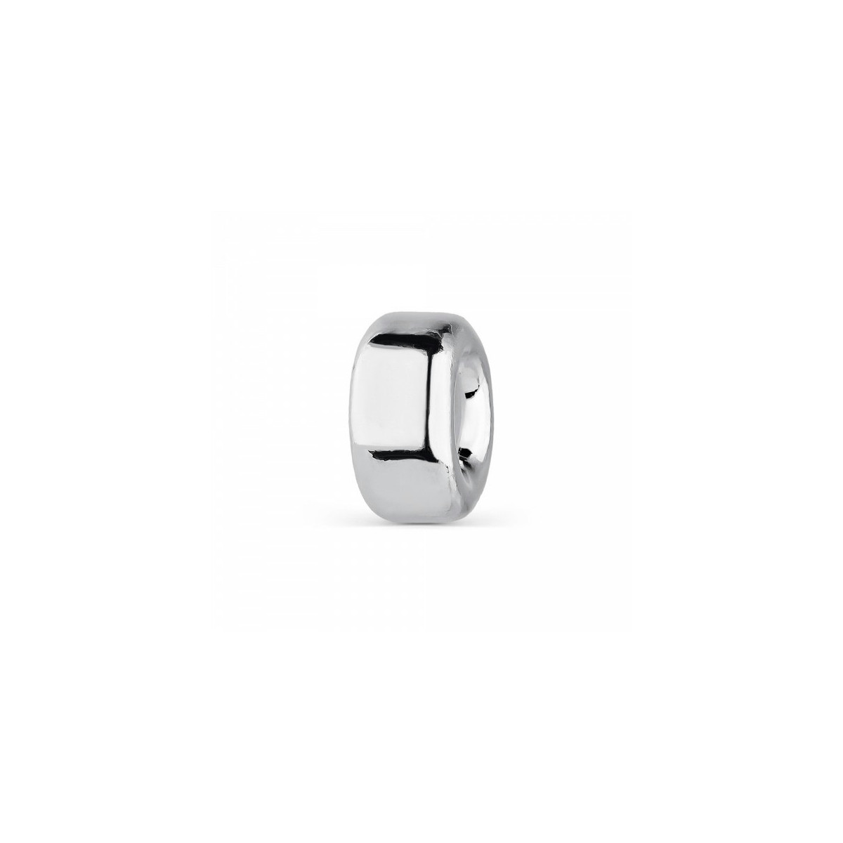 Abalorio Tope Plata y Silicona - 9095653