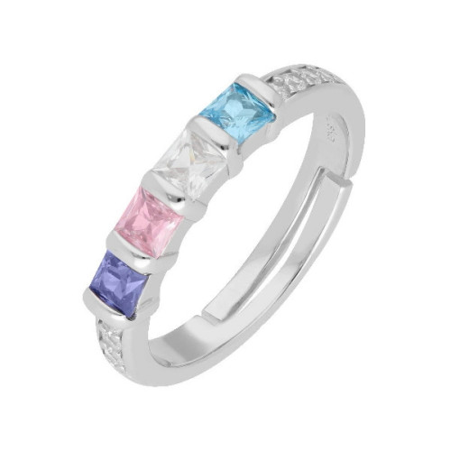 Anillo Circonitas Multicolor - LAD7291AN.16