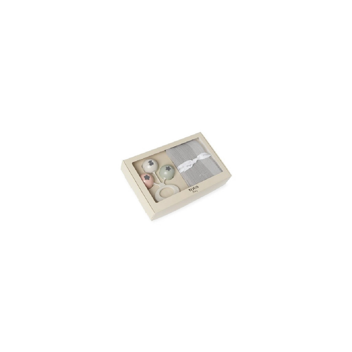 Set de sonajero y muselina Swing Tous - SWING-1801