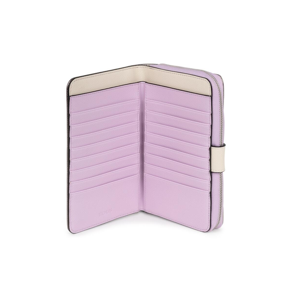 Billetera mediana Tous New Dubai Saffiano - 2001689855