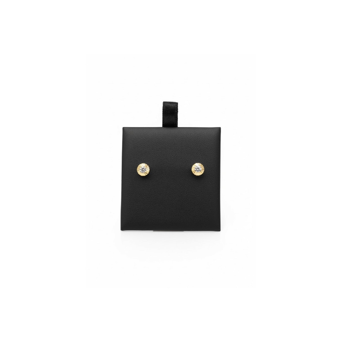 Pendientes circonita oro 18k - 6026/3