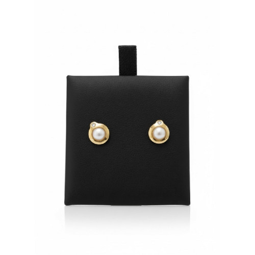 Pendientes perla oro 18k - 5273/1