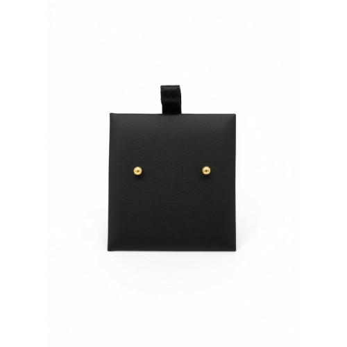 Pendientes bolita oro 18k - 27-3566-3-P