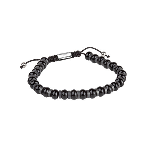 Pulseras piedras naturales negra