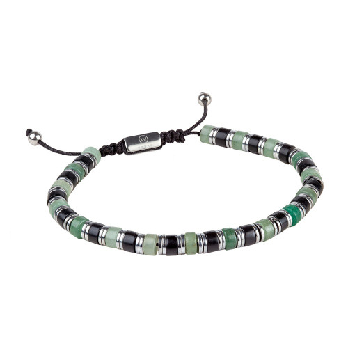 Pulsera piedras naturales verde
